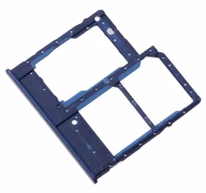 SIM kartes turētājs Samsung A202 A20e 2019 zils oriģināls (service pack)