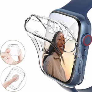 Чехол Ultra Clear для Apple Watch 40 мм (Series 4/5/6/SE) - прозрачный