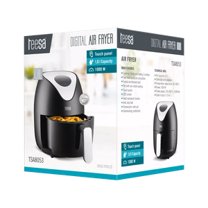 Karstā gaisa fritieris TEESA DIGITAL AIR FRYER, 1,8 l