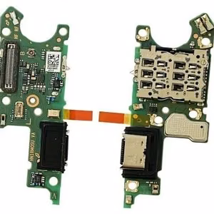 Oriģināls Honor Magic5 Lite flex kabelis ar uzlādes savienotāju, mikrofonu un SIM kartes ligzdu (Service Pack)