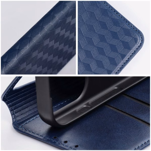 Atlokāmais maciņš Xiaomi 17 ULTRA Cubic Book, zils
