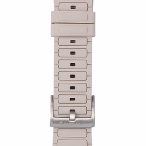 FORCELL F-DESIGN FA06 silikona siksniņa APPLE pulkstenim 42 / 44 / 45 / 49 mm balta