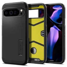 Spigen Tough Armor viedtālruņa apvalks Google Pixel 9 Pro XL - melns
