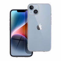 Caurspīdīgs 2 mm viedtālruņa apvalks IPHONE 14 (ar kameras aizsardzību)