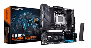 GIGABYTE B850M GAMING X WIFI6E Материнская плата AMD Ryzen 9000 DDR5 8200МГц PCIe 5.0 M.2 Wi-Fi 6E USB 3.2 Gen 2