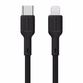 Dudao L9X 30W USB-C - Lightning kabelis 1m - melns
