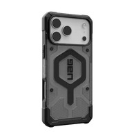 UAG Pathfinder Clear MagSafe Maciņš iPhone 17 Pro Max - Gray/Melns