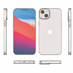 Gēla viedtālruņa apvalks Ultra Clear 0.5mm iPhone 14 Max, caurspīdīgs