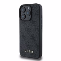 Guess 4G Classic viedtālruņa apvalks iPhone 16 Pro Max - melns