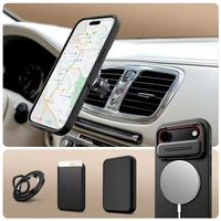 Tech-Protect Kevlar Aura Magnētiskais viedtālruņa apvalks iPhone Air - melns