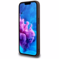 Guess 4G Big Logo apvalks iPhone 16e - Brūns