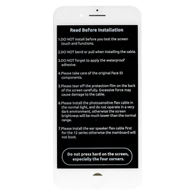LCD ekrāns NCC Iphone 7 Plus balts