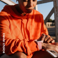 Crong Liquid - Apple Watch siksniņa 38/40/41/42mm (Salmon)