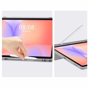 Tech-Protect SmartCase Pen Case for Samsung Galaxy Tab S9 11.0 / S9 FE / S10 FE / S10 Lite 10.9 X710 / X716B / X510 / X516B / X520 / X526 / X400 / X406B - Gray