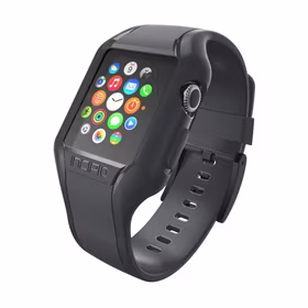 Incipio NGP Band - elastīgs Band Apple Watch 38/40/41 mm (smoke)