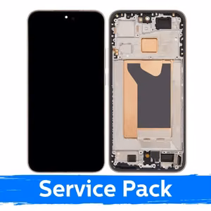 Ar Xiaomi 15T saderīgs LCD displejs ar rāmi / zeltains / (servisa komplekts)