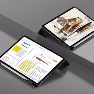 TechProtect SmartCase Pen planšetdatora apvalks Xiaomi Pad 7 / 7 Pro - melns