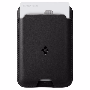 Spigen Valentinus Magnētiskā maku ar MagSafe - melns