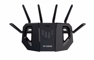 ASUS Router 6500 Mbps Mesh Wi-Fi 6 Wi-Fi 7 IEEE 802.11a IEEE 802.11b IEEE 802.11g IEEE 802.11ac IEEE 802.11ax USB 3.2 3x2.5GbE 1x2.5GbE Number of antennas 6 TUFGAMINGBE6500 (Wireless Router)