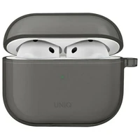 Uniq Glase apvalks AirPods 4 - daļēji caurspīdīgs