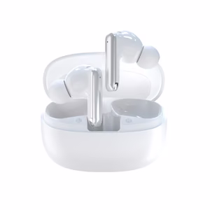 Dudao U21 TWS ANC ENC Bluetooth bezvadu austiņas - baltas