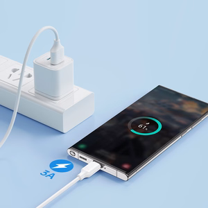 Joyroom Long-Lasting Series A9 USB-A / USB-C 3A kabelis 1m - balts