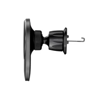 Tech-Protect MM15W-V1 automašīnas tālruņa turētājs ar MagSafe 15W indukcijas lādētāju, stiprināms pie gaisa ventilācijas - melns