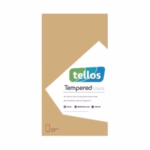 Rūdīts stikls 2.5D Tellos Samsung S711 S23 FE melns