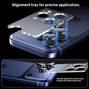 Tech-Protect Camring Fit+ kameras vāciņš iPhone 14 Pro / Max / 15 Pro / Max / 16 Pro / Max / 17 Pro / Max - melns