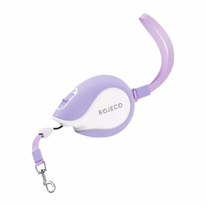 Retractable leash Rojeco Mini Pet 3m (purple)