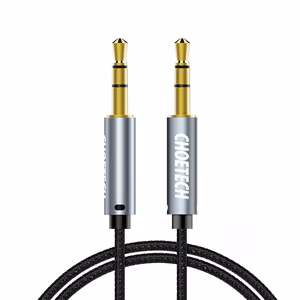 Choetech AUX002 kabelis mini džeks 3,5 mm (spraudnis) / mini džeks 3,5 mm (spraudnis) 1,2 m - melns