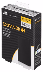 Seagate STKM1000400 ārējais cietais disks 1 TB USB Type-A 3.2 Gen 1 melns