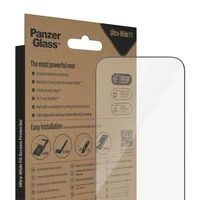 PanzerGlass Ultra-Wide Fit antibakteriālais rūdītais stikls iPhone 14 Pro viedtālrunim