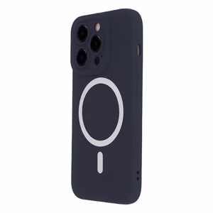 Silicon Soft Mag Case for iPhone 15 Plus 6,7" dark blue
