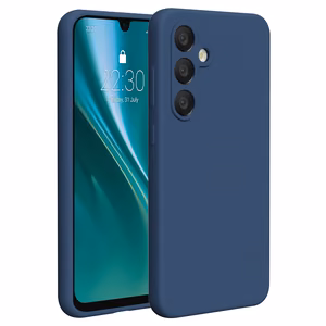 Etteri silikona maciņš Samsung Galaxy A56 5G, tumši zils