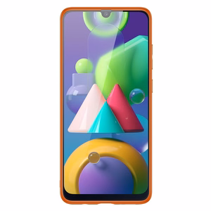 Dux Ducis Yolo elegantais vāciņš no mīksta TPU un PU ādas Samsung Galaxy M30s oranžs