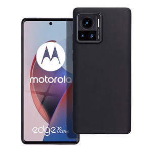 Чехол для Motorola EDGE 30 ULTRA, матовый чёрный