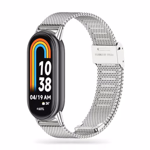 TECH-PROTECT MILANESEBAND XIAOMI SMART BAND 8 / 9 / NFC СЕРЕБРИСТЫЙ