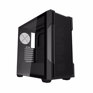 Darkflash DS900 Mesh datora korpuss bez ventilatoriem (Melns)