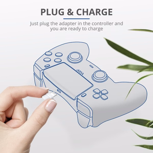 Trust GXT 250 Duo uzlādes stacija 2 PlayStation 5 kontrolieriem