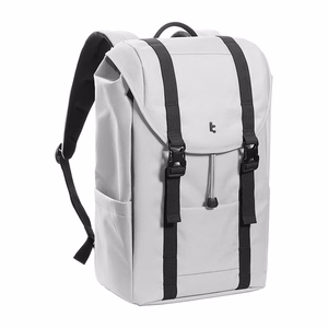 Tomtoc VintPack-TA1 portatīvā datora mugursoma, 15.6"/22L (pelēka)