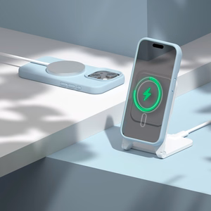 Etteri Silikona mag futrālis iPhone 15 6,1" gaiši zils