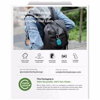 Uniq Glase Pro macins AirPods Pro 3 Lock macins - caurspidigs