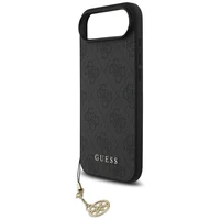 Guess 4G Charms Collection Magnētiskais viedtālruņa apvalks iPhone Air - melns