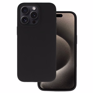 Viedtālruņa apvalks Silikon Lite priekš iPhone 17 Air melns