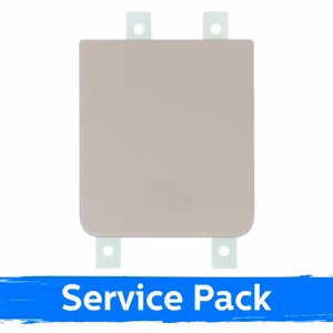 Aizmugurējais vāks, saderīgs ar Samsung F721 Z Flip4 / Rozā zelts apakšdaļa / (Service Pack)
