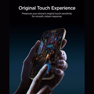 Spigen Glas.tR EZ Fit Pro HD AC rūdīts privātuma aizsargstikls modelim iPhone 18 Pro Max