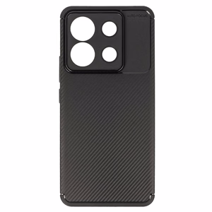 Tel Protect Carbon Elite viedtālruņa apvalks Xiaomi Redmi Note 13 Pro 5G melns
