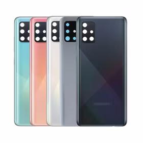 Aizmugurējais vāciņš Saderīgs ar Samsung A515 A51 / Prism Crush Rozā / (ar camera lens) HQ