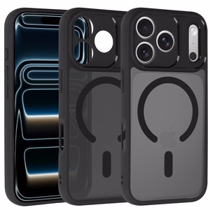Full Matte Mag Cover для Iphone 17 Pro Max чёрный